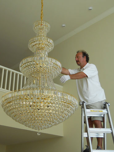 chandelier cleaning washington