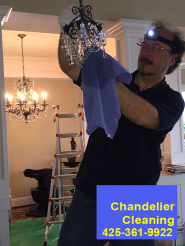 chandelier cleaning seattle